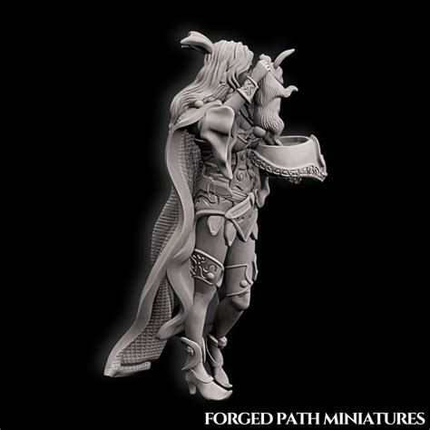 3d Printable Medieval Circus Magician By Forged Path Miniatures