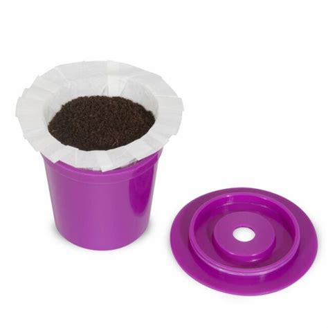 Perfect Pod Ez Cup 20 Reusable Coffee Pod 25 Bag Filter For Keurig 10 20 Ebay