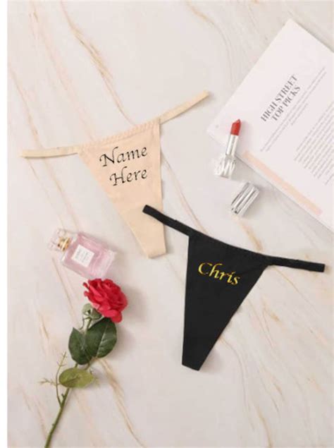 Sexy Personalized Surprise Lingerie For Valentine S Day Honeymoons Weddings Any Romantic