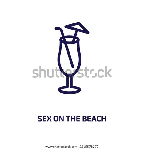 Sex On Beach Icon Drinks Collection Stock Vector Royalty Free 2215578277 Shutterstock