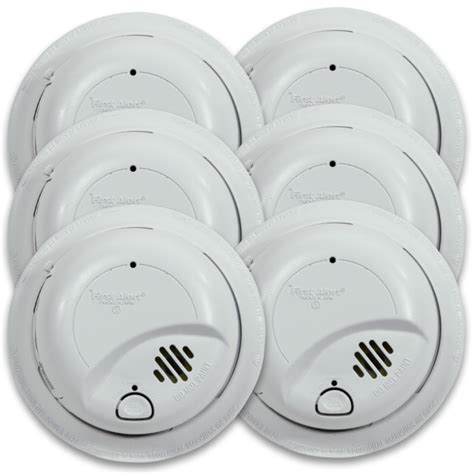 First Alert 9120B Hardwired Smoke Alarm With Battery Backup First Alert ...