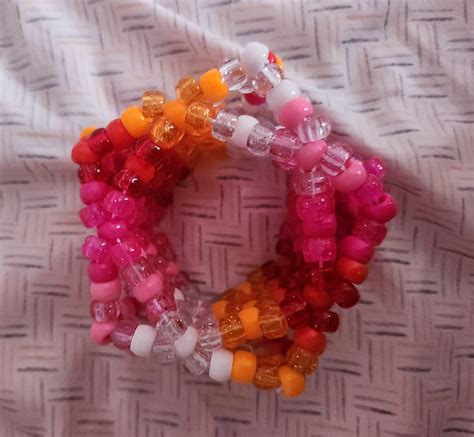 Lesbian Star Cuff Kandi In Kandi Kandi Patterns Kandi Kid