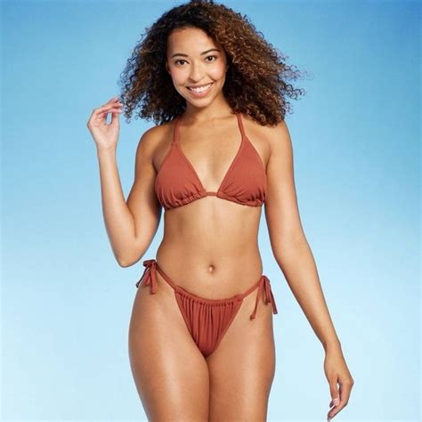 Shade Shore Swim Nwt Shade And Shore Pink Ribbed Low Rise Cheeky Bikini Bottoms Poshmark