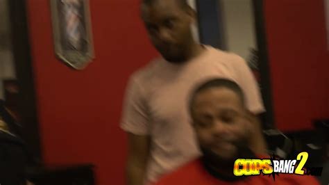 Milf Cops Barge Inside Barbershop To Take Advantage Of Naughty Criminal