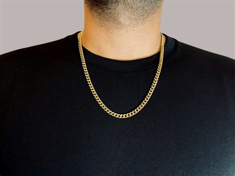 Men's Gold Chain Necklaces | 18k Gold Plated | Apollo Sterling