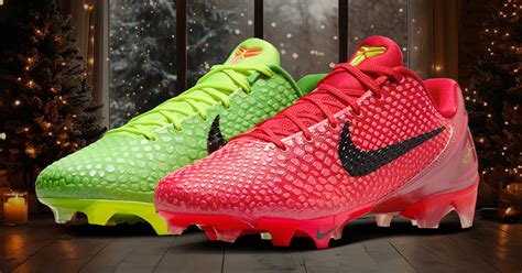 Nike Drops Kobe 6 “Grinch Mismatch” Cleats For the Holidays - Modern ...