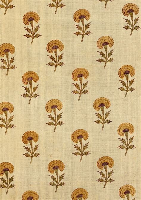 indian patterns  florals  fabric antique marigold wallpaper