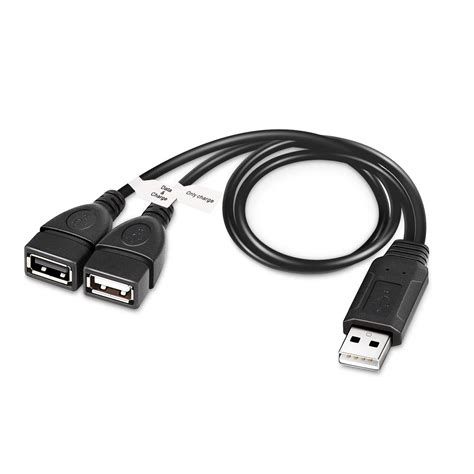 Buy Electop Usb Female To Male Splitter Cable Usb A Male To Dual