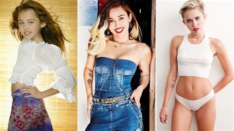 Miley Cyrus Transformation ★ 2021 From 01 To 28 Years Old Youtube