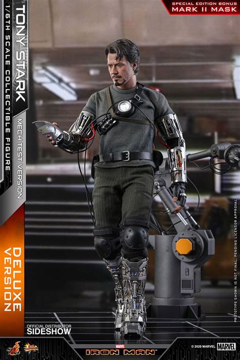 Disponible Hot Toys Tony Stark Mech Test Deluxe Version Cm Mmsanime Figuras De