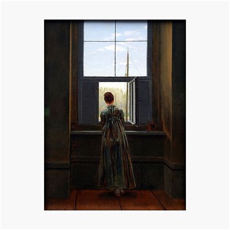 L Mina Fotogr Fica Caspar David Friedrich Mujer En Una Ventana