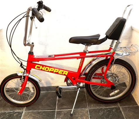 Iconic Retro Design Red Raleigh Chopper Mk 3 Bicycle One Careful Owner