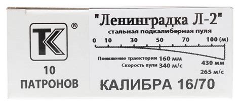 Патроны Техкрим пуля Ленинградка Л-2, 26 г к. 16/70 - цена 155 руб. в ...