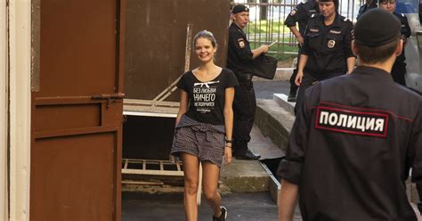 Cz Onkowie Pussy Riot Zn W Aresztowani To Pok Osie Naszej Mundialowej Akcji Odpowiadaj