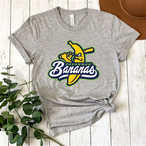 Savannah Bananas Baseball Tee, Baseball Tee Shirt, Unisex Jersey Short ...