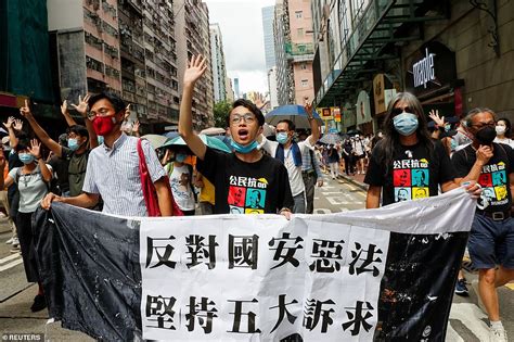 Hundreds Are Arrested In Hong Kong Crackdown As Riot Police Clash With