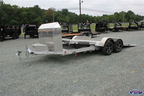 2024 Aluma 8218 Tilt Anniversary Car Trailer Superior Trailers NC