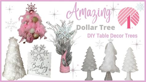 Amazing Dollar Tree Diy Decor Trees Youtube