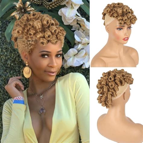 Amazon Oseti Mohaw Ponytail For Black Women Brown Mohawk Ponytail