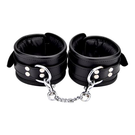 Bound Leather Wrist Restraints Lust Brighton Hove Sex Shop Adore