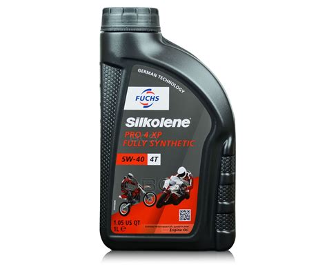 FUCHS SILKOLENE PRO 4 5W40 XP - OLEJ SILNIKOWY 4T DO MOTOCYKLI - 1 L