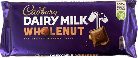 Cadbury Dairy Milk Wholenut Czekolada Mleczna Z Ca Ymi Orzechami G