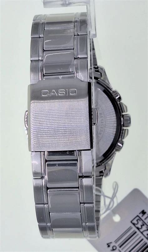 Casio MTP 1374D 7A Analog Stainless Steel Mens Watch MTP1374D EBay