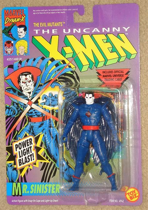 Marvel Uncanny X Men Mr Sinister Action Figure 1992 Mip Toy Biz Mutants