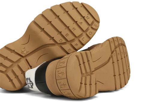 Giày Naked Wolfe Warrior Black Leather Authentic Shoes