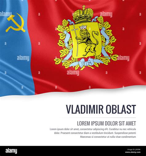 Vladimir oblast flag hi-res stock photography and images - Alamy