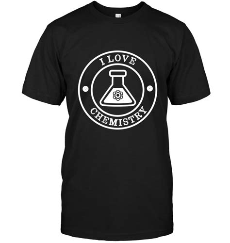 I Love Chemistry Retro Vintage Style T Shirt