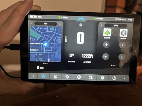 Drive Mode Dashboard on Lenovo M8 for KTM 1190 Adventure R : r