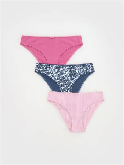 Majtki Bikini Pack Kolor R Owy Reserved Y X