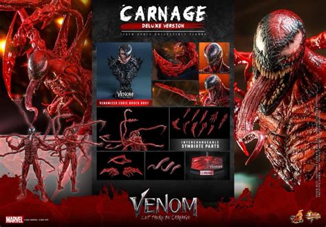 Hot Toys Venom Let There Be Carnage Carnage Sixth Scale Figure Pre Orders