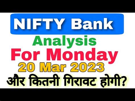 NIFTY Bank Prediction For Monday 20 March 2023 Niftybank