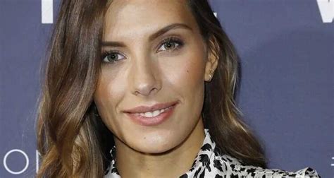 Camille Cerf Miss France Completely Naked Under A Low Cut Maxi Jacket We Can See