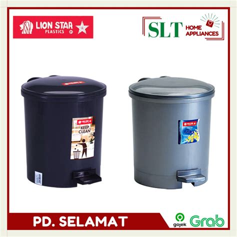 Jual Lion Star Tempat Sampah Injak Bundar 5 Liter Shopee Indonesia