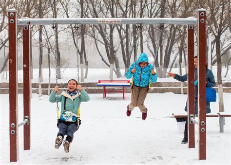 Hohhot Witnesses Snowfall China Org Cn