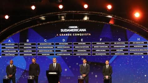 Sorteo De La Copa Sudamericana 2024 EN VIVO Duro Grupo Para Boca