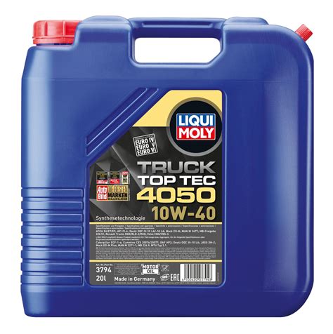 Top Tec Truck 4050 10W40 20l - Liqui Moly