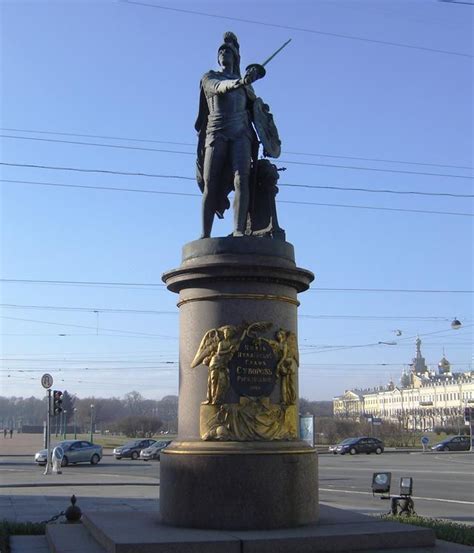 Памятник Суворову в Санкт-Петербурге фото | Памятник, Санкт петербург ...