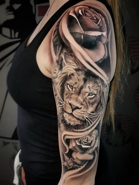 12+ Cool Lion King Tattoo Ideas - Sleeve Tattoo Designs | PetPress