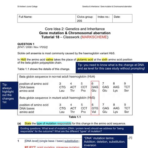 2022 ALL 20 H2 BIO Biology JC A Level Package RJC RI Raffles