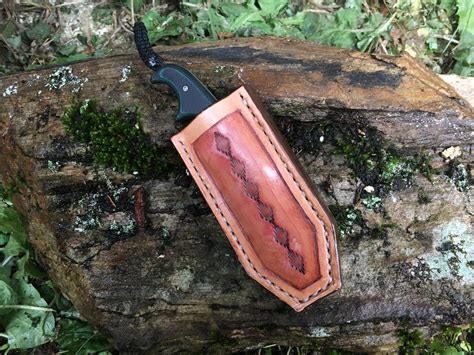 Custom Leather Knife Sheath American Made - Etsy