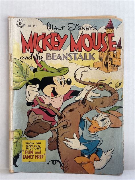 Four Color Dell Mickey And The Beanstalk Comic Books