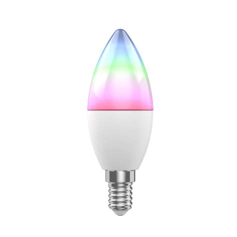 Bec LED Smart WiFi E14 RGB CCT WOOX Tuya Servicii Smart