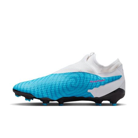 Nike Phantom Gx Academy Montante Fg Mg Blanc Bleu Sur Foot Fr