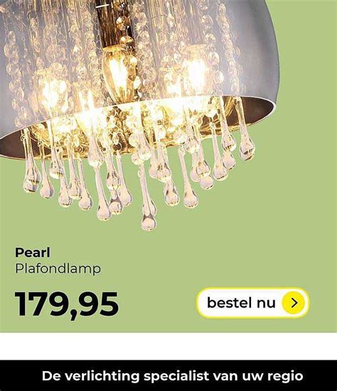 Pearl Plafondlamp Aanbieding Bij Lampidee Folders Nl