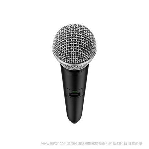 Shure 舒尔 Glxd2sm58 数字无线双频段手持式发射机（采用sm58®人声话筒）