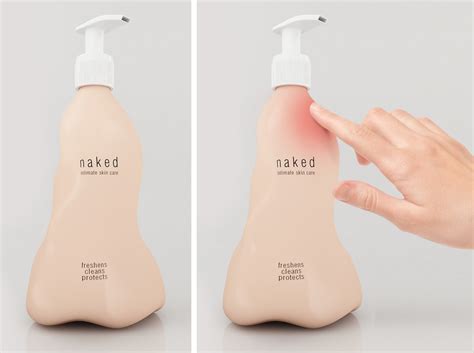 Naked Intimate Care Products Concept Packaging Of The World